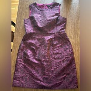 Tahari ROSE dress Authur S Levine purple 14